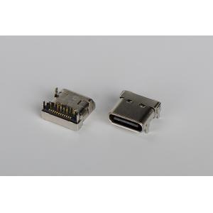 Female Usb 3.1 Reversible Type C Connector SMT Dip 1.2mm 10000 Cycles Min