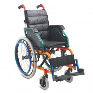 Child wheelchair seat width 30cm light weight aluminum colorful frame and foam seat model GT-980LA-30