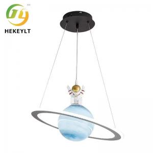 China Indoor Planet Earth Moon LED Pendant Lamp Space Star Astronaut Hanging Lamp supplier