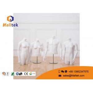 China Half Body Shop Display Fittings Upper Body Male Female Torso Mannequin supplier
