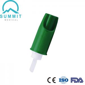 Green 21G 1.8mm Heel Incision Safety Lancets for Paediatric Blood Test