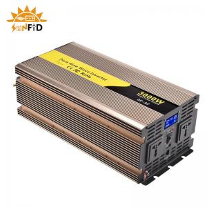 24V 48V 3000 Watt Pure Sine Wave Inverter 12 Volt DC To AC 110V 220V Solar Power