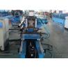 Steel Aluminium Shutter Door Frame Making Machine 4KW Hydraulic Cutting Power