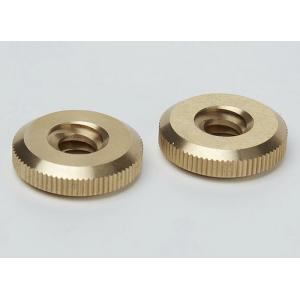 0.01mm Tolerance Precision Turned Parts Nut Screw Bronze Copper Material