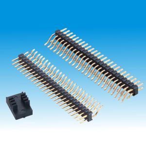 China 2.00mm SMT Pin Header Dual Row Right Angle wholesale