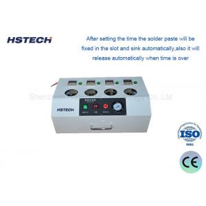 White 4-Tank Solder Paste Warm-up Machine