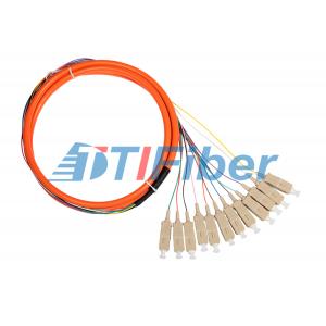 Bundle Fiber Optic Pigtail for CATV Network with Multimode SC Connectors