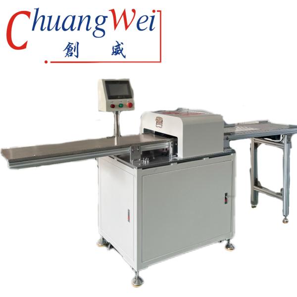 Features for pcb separation Guide can be adjusted vertically to suit different LED board
