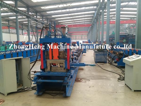 High Precion Hot Rolled C Z Purlin Roll Forming Machine For Steel Workshop