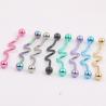 Fashion body piercing jewelry industrial barbell earrings on hot sale