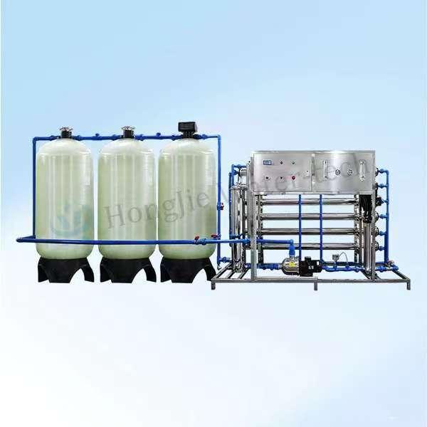3000L/H PLC制御付き工業用逆浸透膜システム