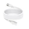 Ángulo recto NEMA 5-15P a C13 Cordón de alimentación US de 3 puntas enchufe a IEC C13 Cable CA para monitor, servidor, PDU, 10A 125V