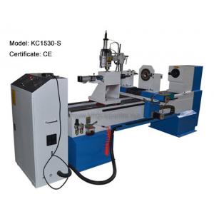 China Cast iron strong body CNC wood turning lathe machine max. working diameter 300mm max. working length customized supplier