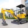 China Mini Crawler Excavator for Sale, 2Ton 3.5Ton Track Machine with Reinforced Bucket for Small-Scale Projects wholesale
