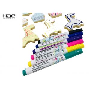 FDA Food Coloring Edible Marker Pen , Gourmet Writer Food Decorating Pen