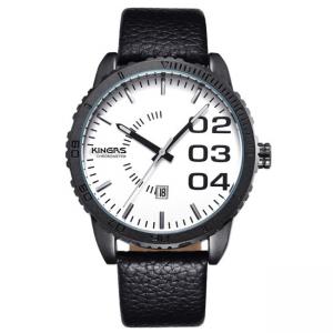 China Japan Movement Stainless Steel Watches / Charm Men'S Leather Watches With ODM OEM Service supplier
