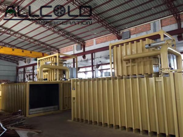 R507C Fruit Vegetable Cooling Machines 6 Pallets Double Chamber