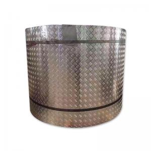 Checkered Stainless Steel Coil Non-Slip