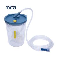 China Convenient Connection Disposable Medical Vacuum Suction liner bag With Overflow Protection on sale