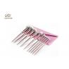 Soft Touch Electroplating 18.8CM 10 Piece Brush Set