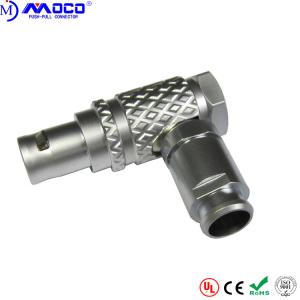 China FHG 0B  Male  8 Pin Round Connector , Right Angle Circular Connector supplier