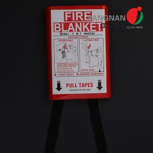 China Fire Resistant Products Fire Blanket Certificate Emergency 1.0 X 1.0m supplier