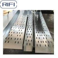 China Hot-dip Galvanizing Electrical Cable Tray Height 50-200mm Fire Resistance on sale