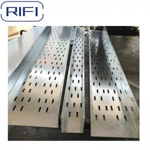 Hot-dip Galvanizing Electrical Cable Tray Height 50-200mm Fire Resistance