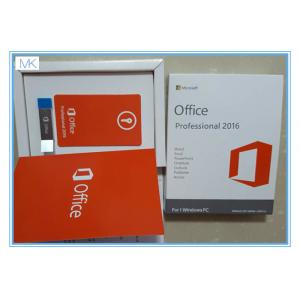 China Microsoft Windows Software / Microsoft Office 2016 Pro Plus For 1 Windows/PC Life Time supplier