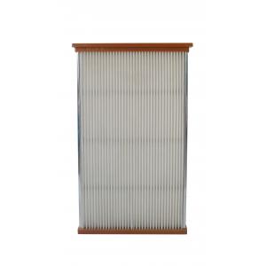 Industrial Flat Panel Air Filter , 100% Polyester High Flow Dry Air Filter