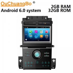 China Ouchuangbo car audio stereo navi 200 platform android 8.0 for Ford Taurus 2012 support USB SWC AUX wifi HD video wholesale
