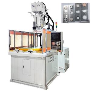 China 120Ton Vertical  Double Color Injection Molding Machine For New Energy Battery Cover supplier
