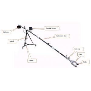4.2m Telescopic Manipulator With 360° Rotatable Mechanical Claw And IR Night Vision Camera