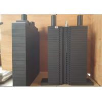 China Rectangular Weight Plates / Gym Equipment Weight Stack For Exercise Equipment on sale