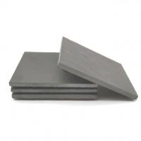 China 4 Black Slate Straight Rim Plain Stone Coasters Natural Surface on sale