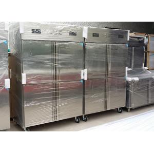 Restaurant Stainless Steel Refrigerator Reach In Freezer For Kitchen