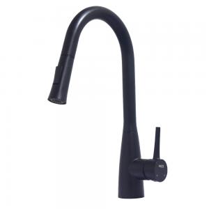 Steel 304/316 Material 2 Way CUPC Black Pull Down Kitchen Faucet Water Tap Kitchen Mixer Faucet With Spray
