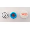 China Plastic Bottle Caps Printing Machine With 2-4 Colors Perfect Color Printing And Detachable Console For Easy Operation wholesale