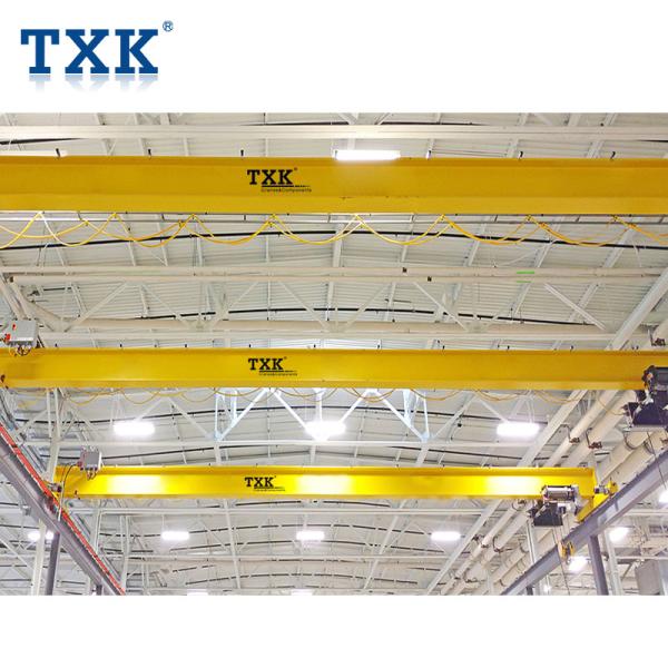 Top Running Single Girder Overhead Bridge Crane With Fabricated Box Structure