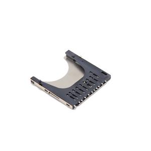 China 10 Pin SD Memory Card Connectors supplier