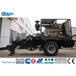 China Stringing Equipment Hydraulic Cable Puller Groove Number 10 Diesel 239kw(320hp) supplier