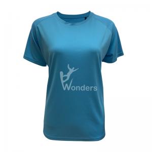 China Quick Dry Womens Round Neck Tees Running Short Sleeve T-Shirt OEM supplier