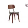 China Rubber Wood Wood Restaurant Chairs No Folded With / Without Metal Armrest Armour wholesale