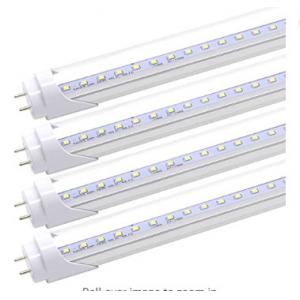 8W 2ft T8 Led Fluorescent Tube 1120 Lm 6500K Cool White Ballast Bypass G13 Base