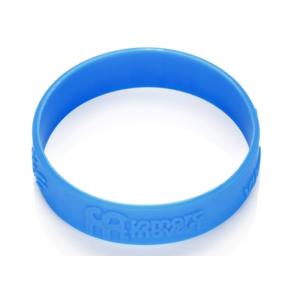 China Lettering Raised Pure Color Friendship Custom Silicone Rubber Wristbands supplier