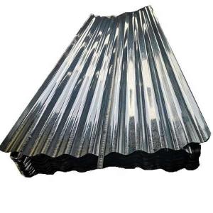 China Zero Big Spangle Corrugated Steel Sheet JIS G3302 EN10147 ASTM-A653 supplier