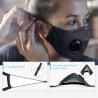 High Filtration N95 Face Mask No Ear Pressure Lightweight Filter Harmful Gases