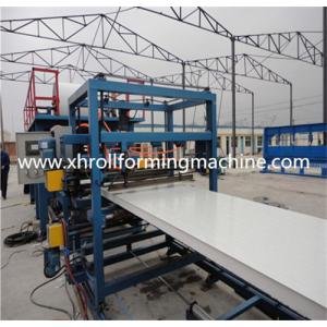 Galvanized Steel Sandwich Panel Production Line With PLC Control System