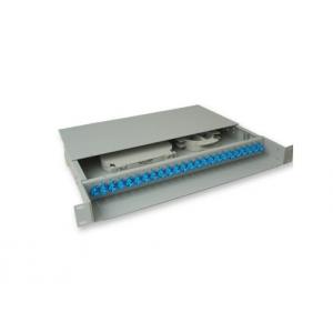 China Dummy drawer Rack mounted Fixed Fiber Optic Terminal Box for FTTH Solution supplier