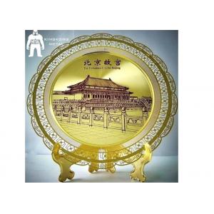 Artwork Souvenir Metal Gold Medal  Silver Plated Furnishing Home Decoration